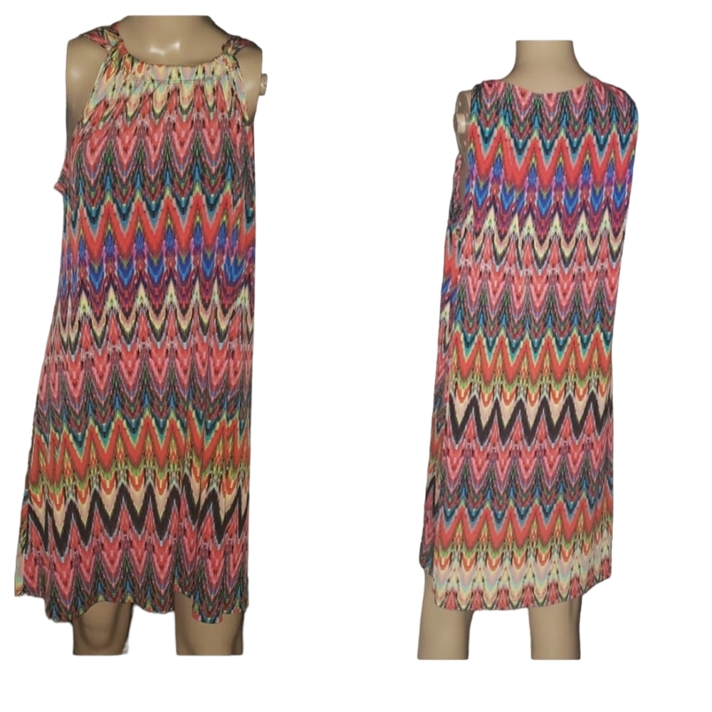 Prelude Xl Multicolored Zigzag Pattern Shift Sun … - image 1